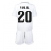 Real Madrid Vinicius Junior #20 Babyklær Hjemme Fotballdrakt til barn 2022-23 Korte ermer (+ Korte bukser)
